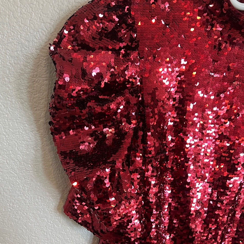 Alice + Olivia Brenna Sequin Bodycon Dress - Picture 6 of 13